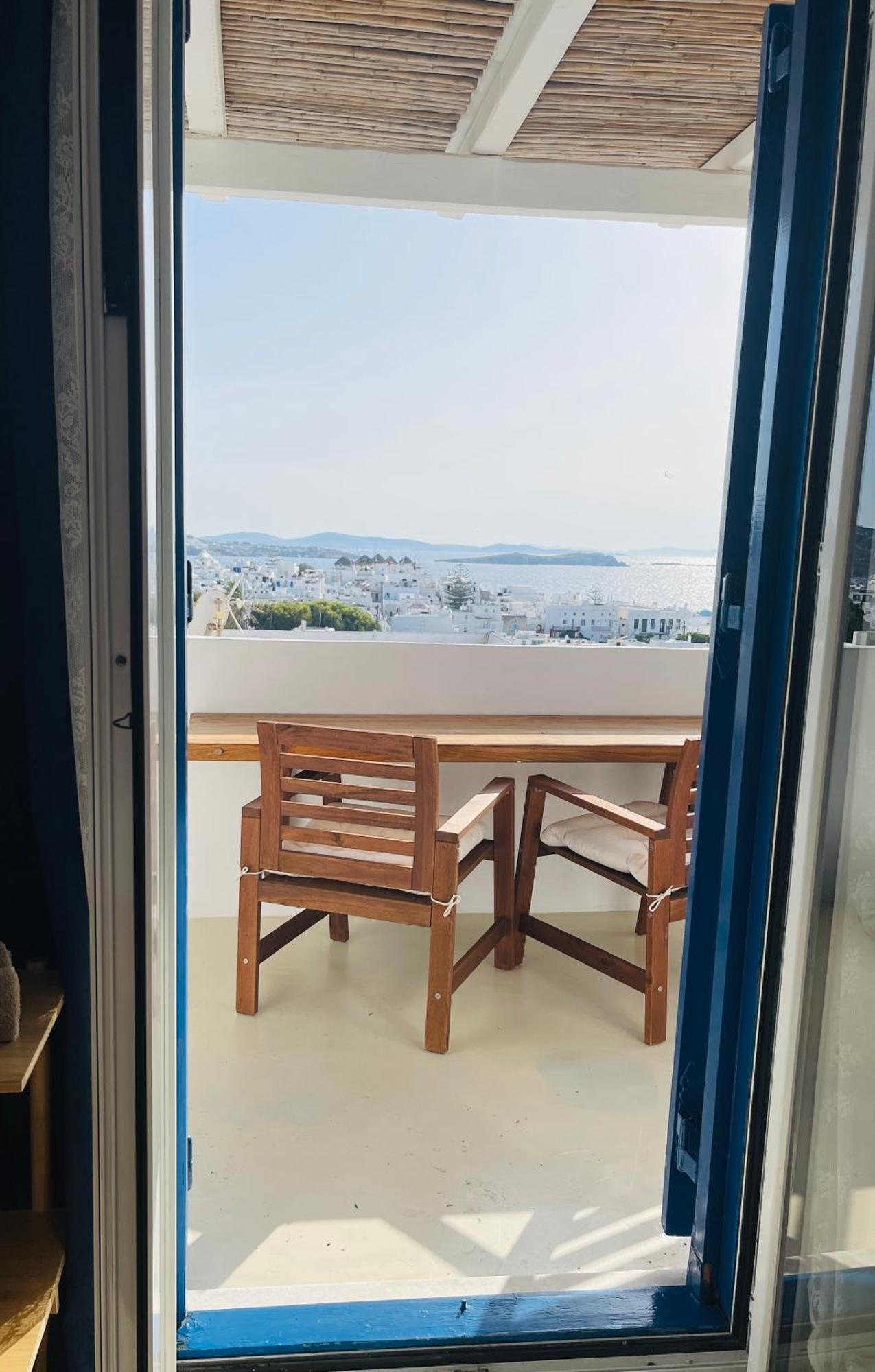 Mykonian Starling - Town N' Sunset View Apartment Mykonos Town Exteriör bild
